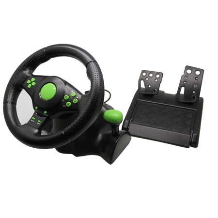 4in1  Gaming Steering Wheel for XBOX 360/PS3/PS2/PC